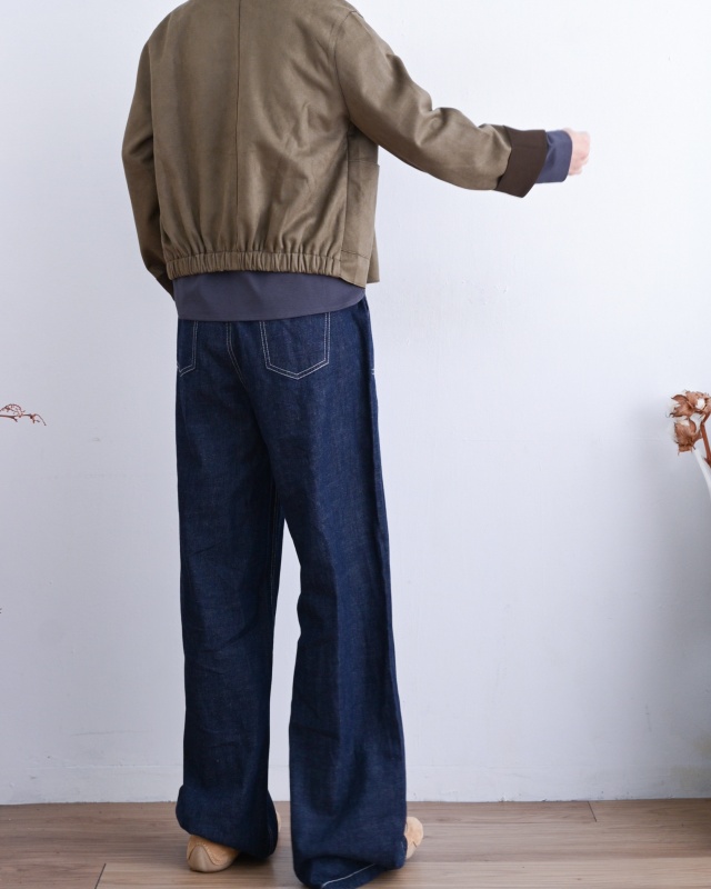 韓 短版麂皮外套 2色 size