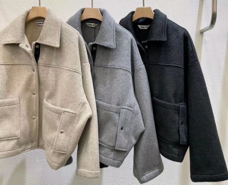 韓 造型短版外套 3色 size