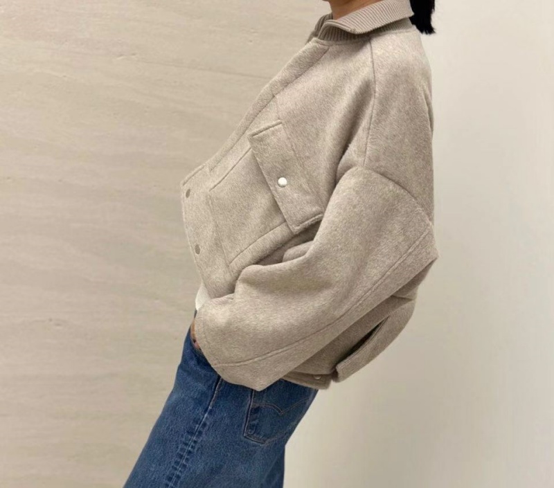 韓 造型短版外套 3色 size