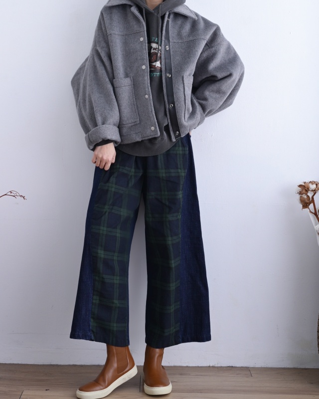 韓 造型短版外套 3色 size