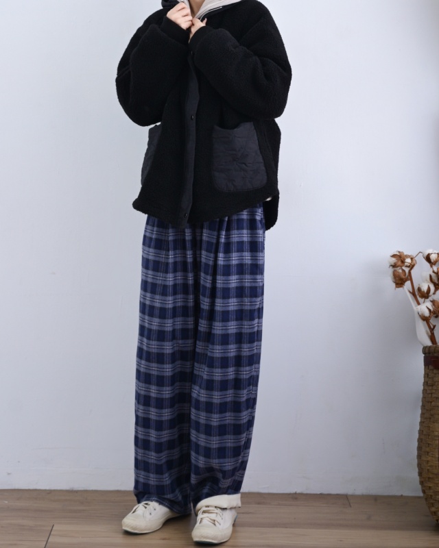 韓 毛毛連帽口袋外套 2色 size
