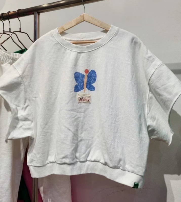 韓 寬袖蝴蝶上衣 2色 size