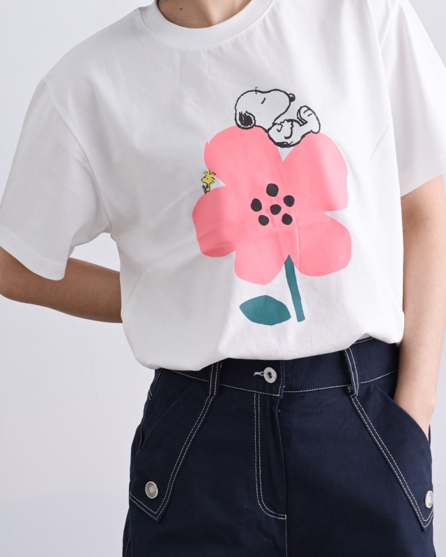 韓 花狗上衣 2色 size