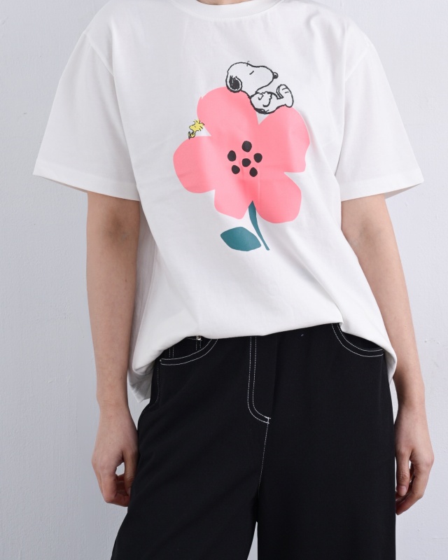 韓 花狗上衣 2色 size