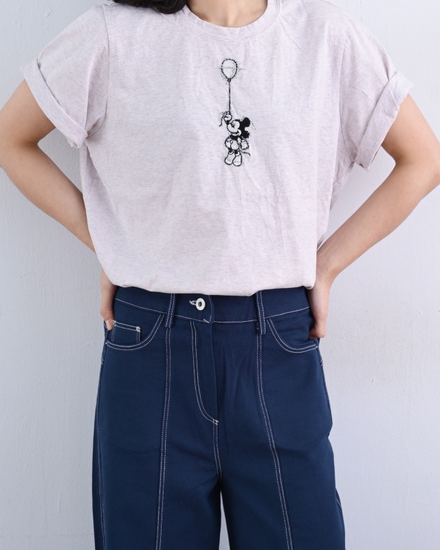 韓 迷你拉氣球上衣 2色 size
