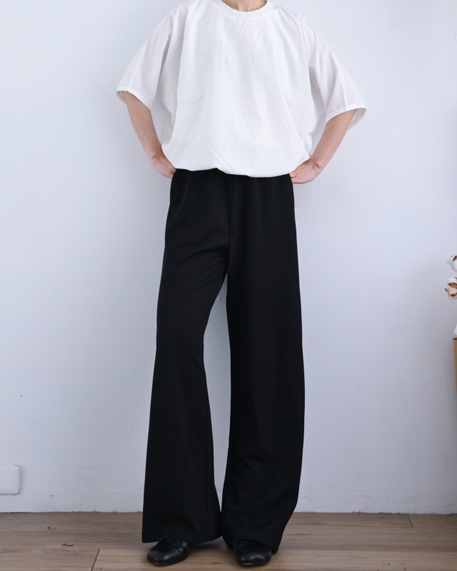 韓 衣襬鬆緊素上衣 4色 size