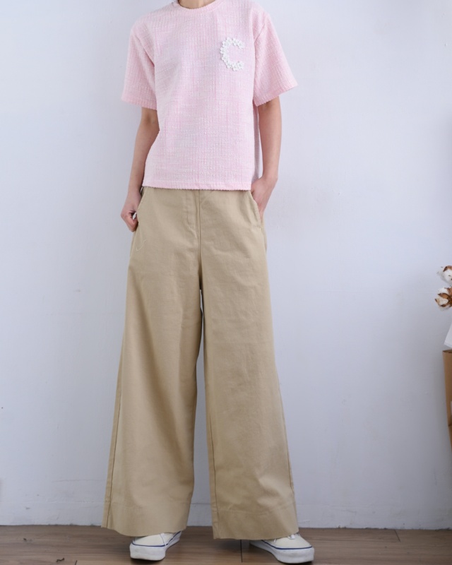 韓 花花C上衣 3色 size