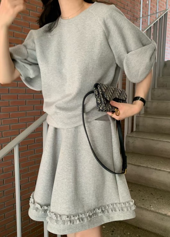 韓 手袖立體蝴蝶結上衣 3色 size