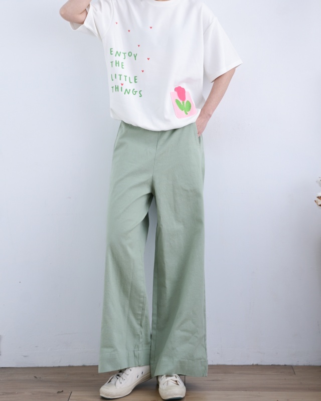 韓 小花口袋上衣 3色 size