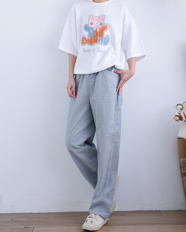 韓 塗鴉熊上衣 2色 size