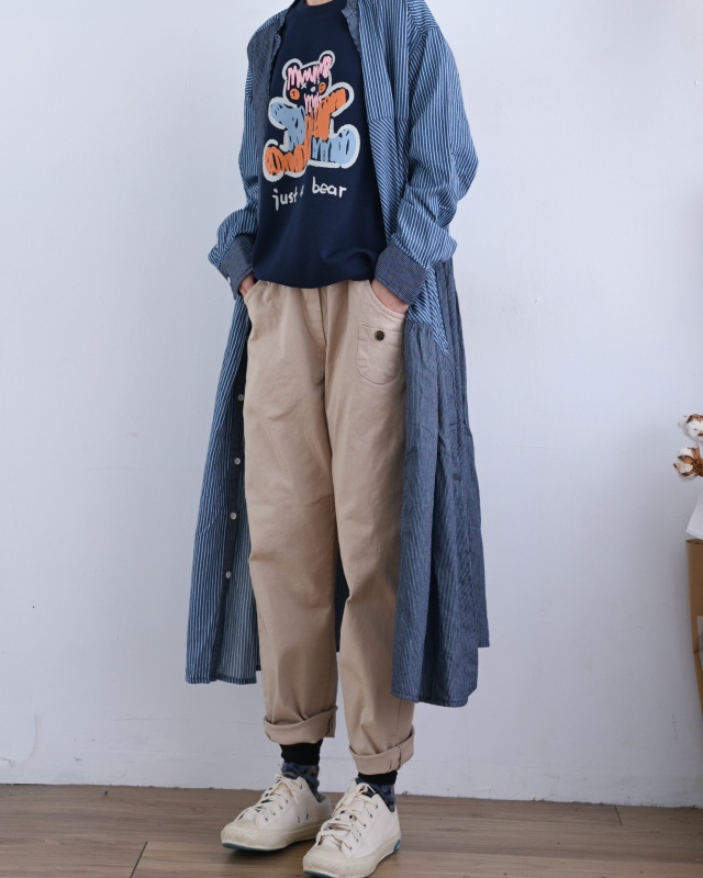 韓 塗鴉熊上衣 2色 size