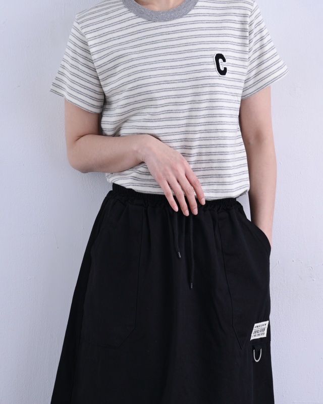 韓 C條文上衣 3色 size