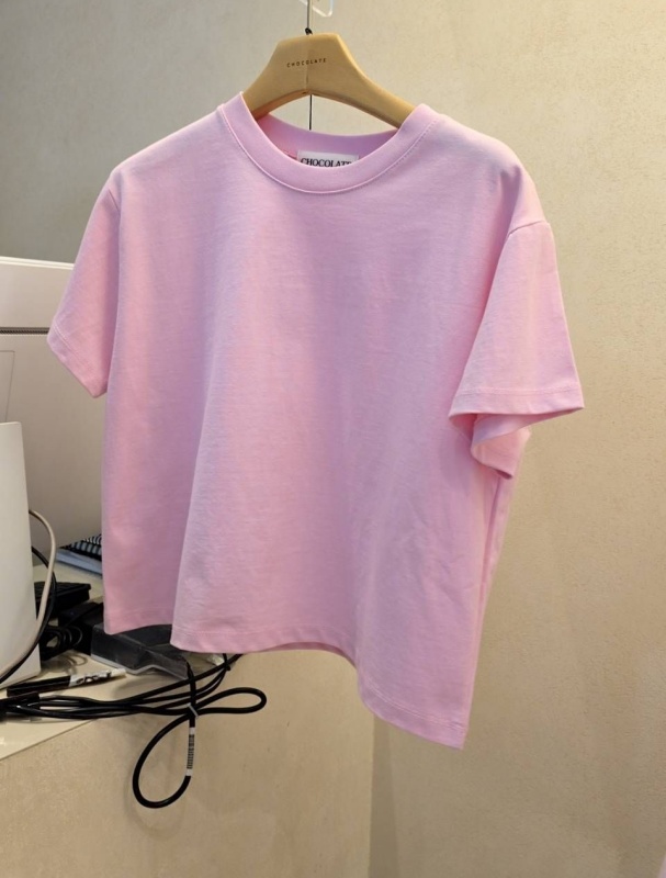 韓 短版基本款素色上衣 8色 size