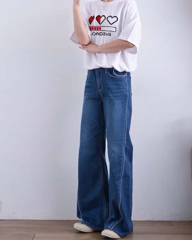 韓 愛心讀取中上衣 2色 size