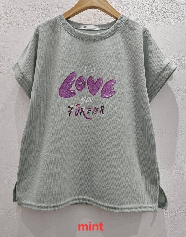 韓 側開岔樂福油上衣 3色 size