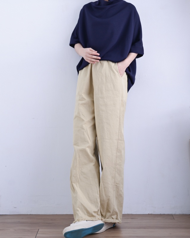 韓 垂領不規則上衣 3色 size