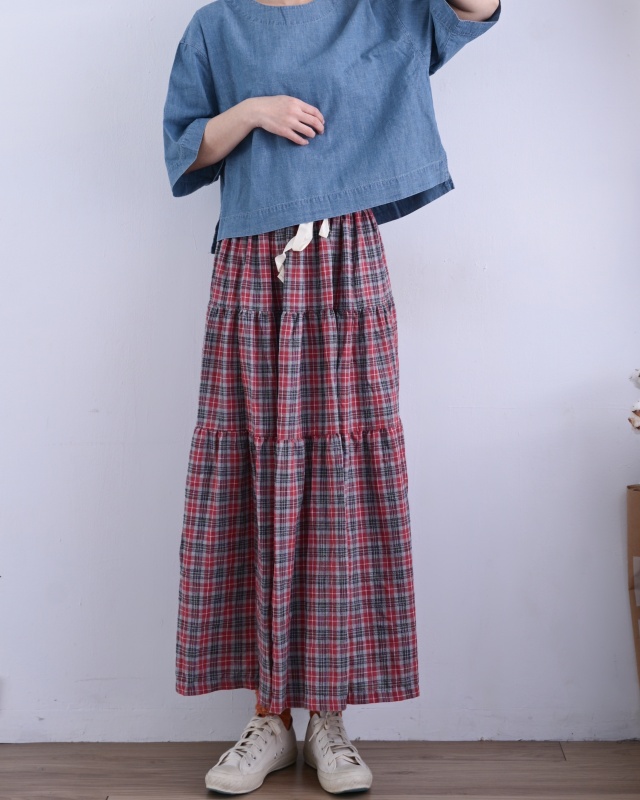 韓 短版牛仔上衣 size