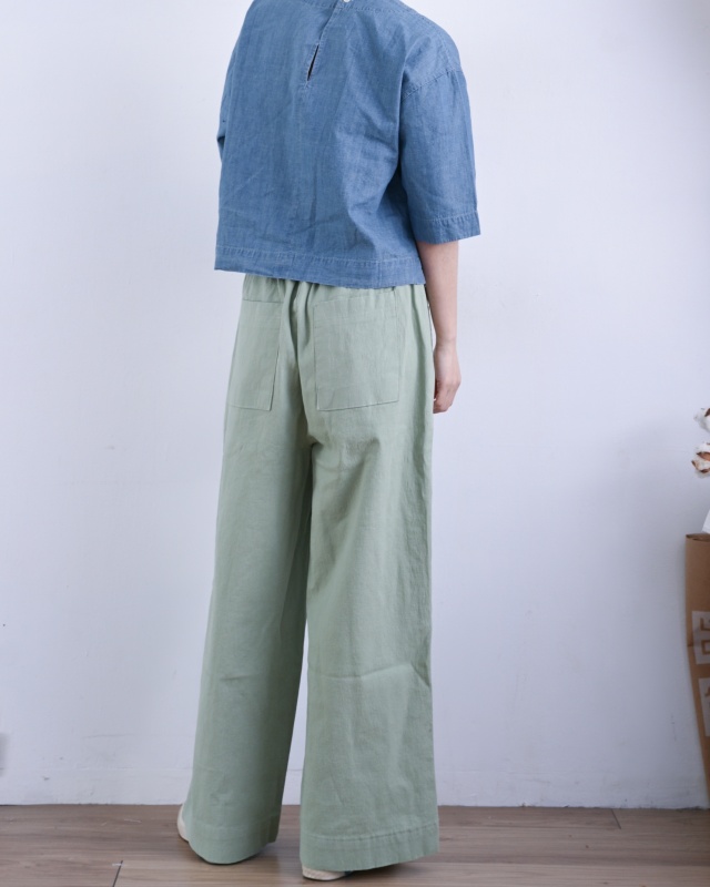 韓 短版牛仔上衣 size