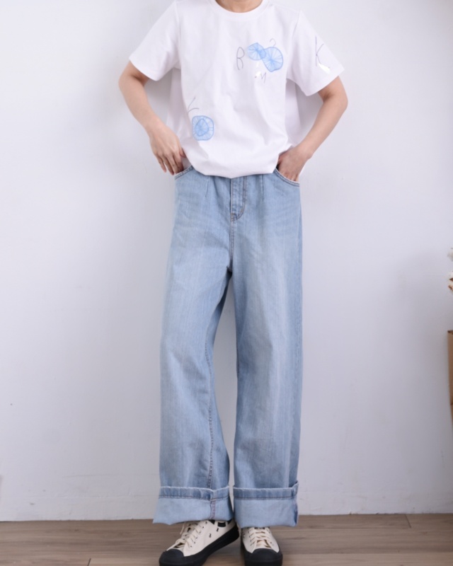 韓 網紗葉口袋上衣 3色 size