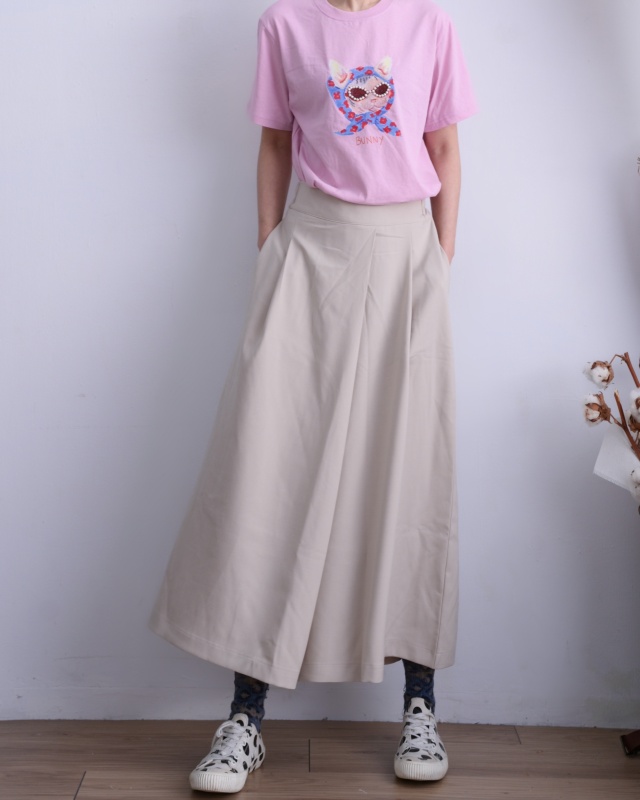 韓 蝦趴戴頭巾貓咪上衣 3色 size