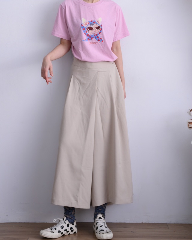韓 蝦趴戴頭巾貓咪上衣 3色 size