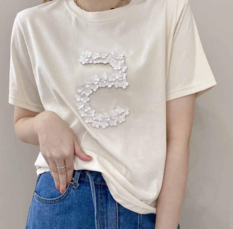 韓 花瓣5上衣 4色 size