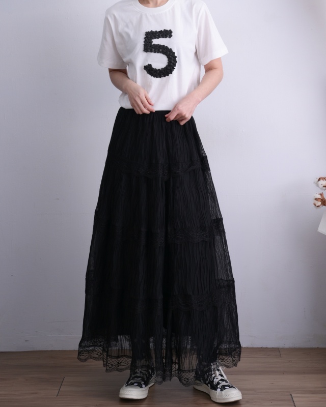 韓 花瓣5上衣 4色 size