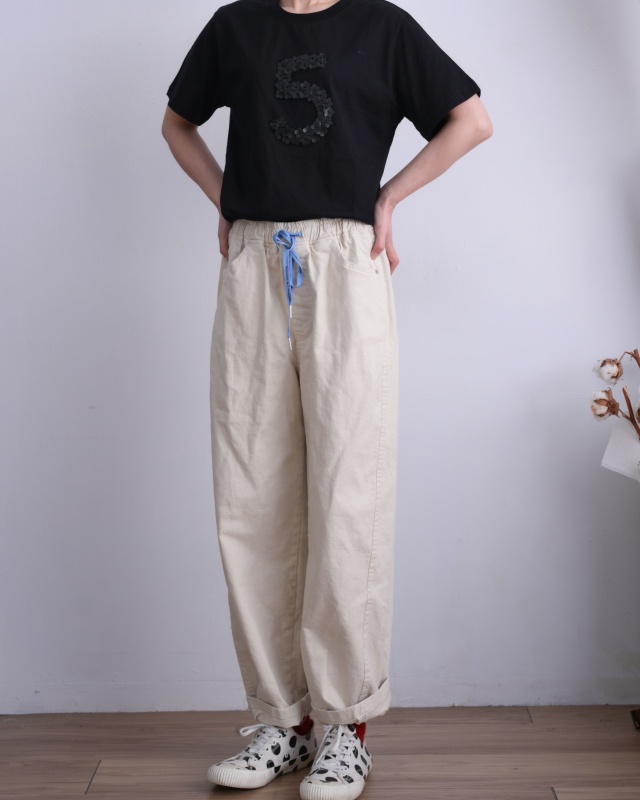 韓 花瓣5上衣 4色 size