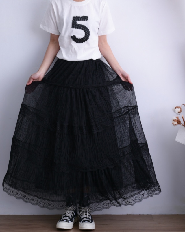 韓 花瓣5上衣 4色 size