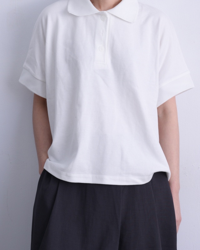 韓 微傘有領上衣 2色 size
