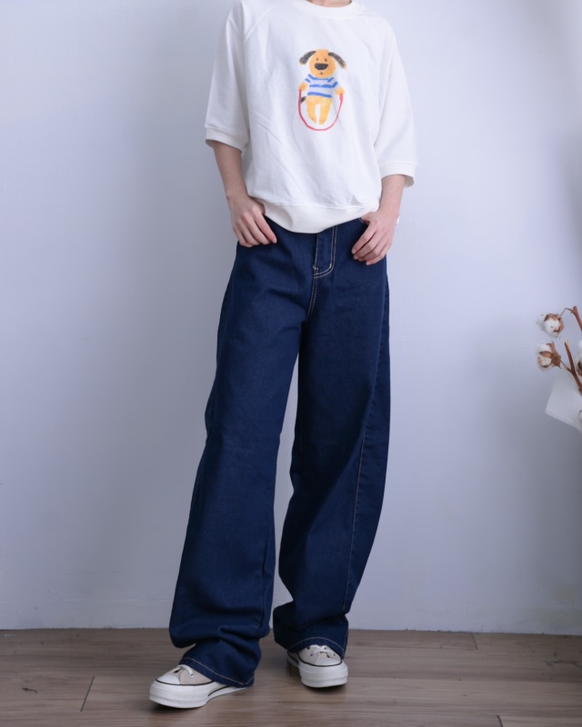 韓 狗狗跳繩上衣 2色 size