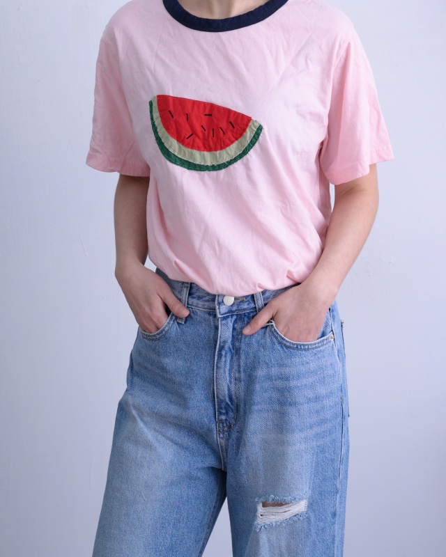 韓 夏日西瓜上衣 3色 size
