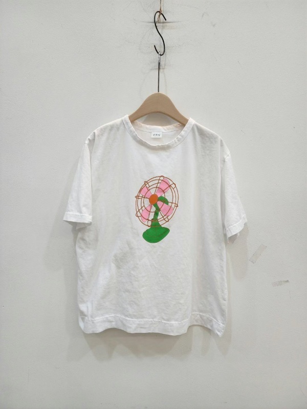 韓 電風扇上衣 3色 size