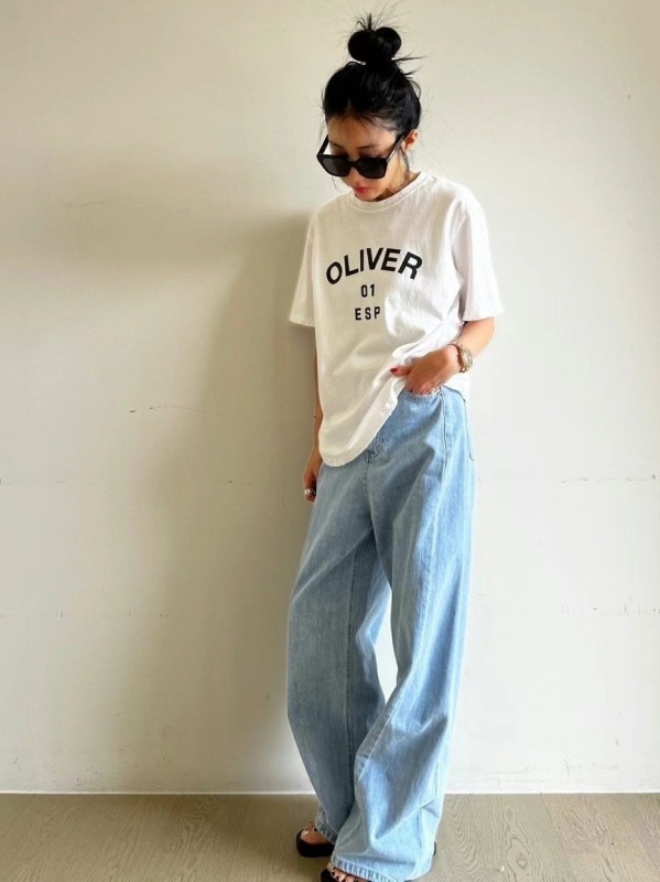 韓 OLIVER上衣 6色 size