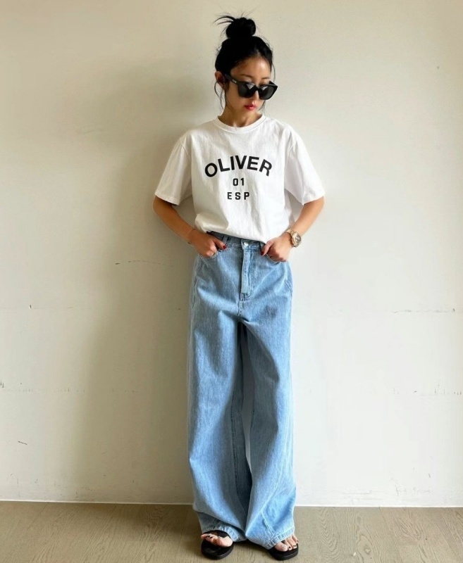 韓 OLIVER上衣 6色 size