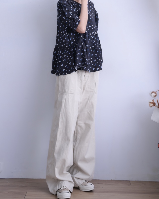韓 小碎花上衣 2色 size