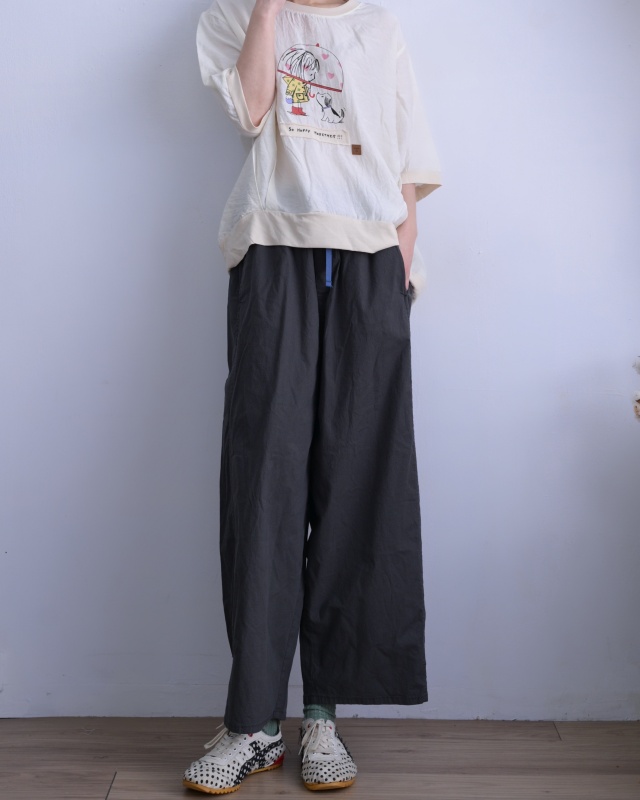 韓 女孩與狗上衣 3色 size