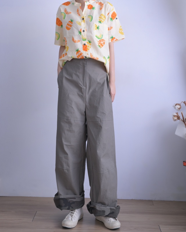 韓 熱帶水果襯衫 2色 size