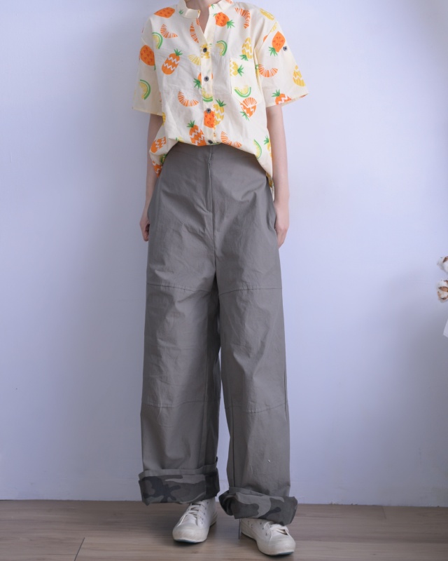 韓 熱帶水果襯衫 2色 size