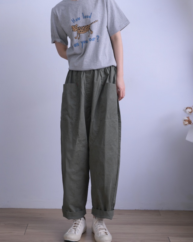 韓 點點豹上衣 2色 size