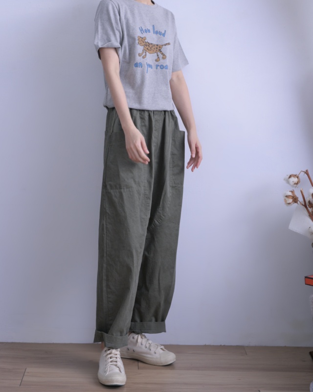 韓 點點豹上衣 2色 size