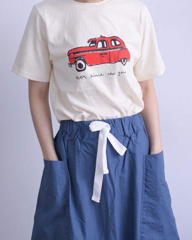 韓 卡通車上衣 2色 size
