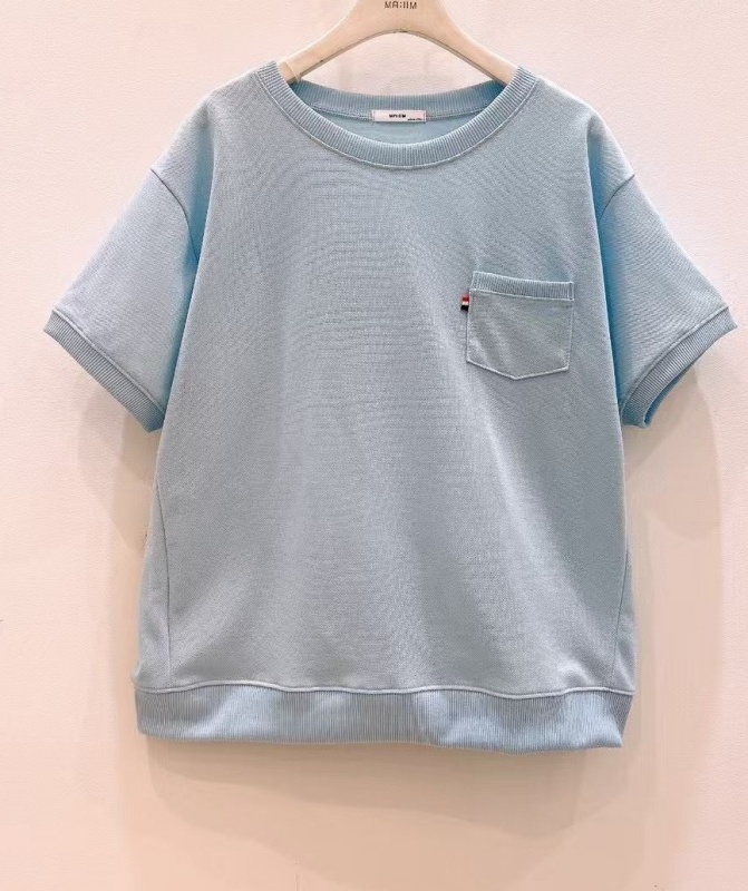 韓 口袋小標上衣 3色 size