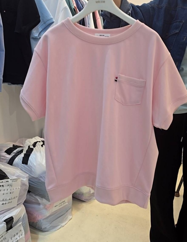 韓 口袋小標上衣 3色 size