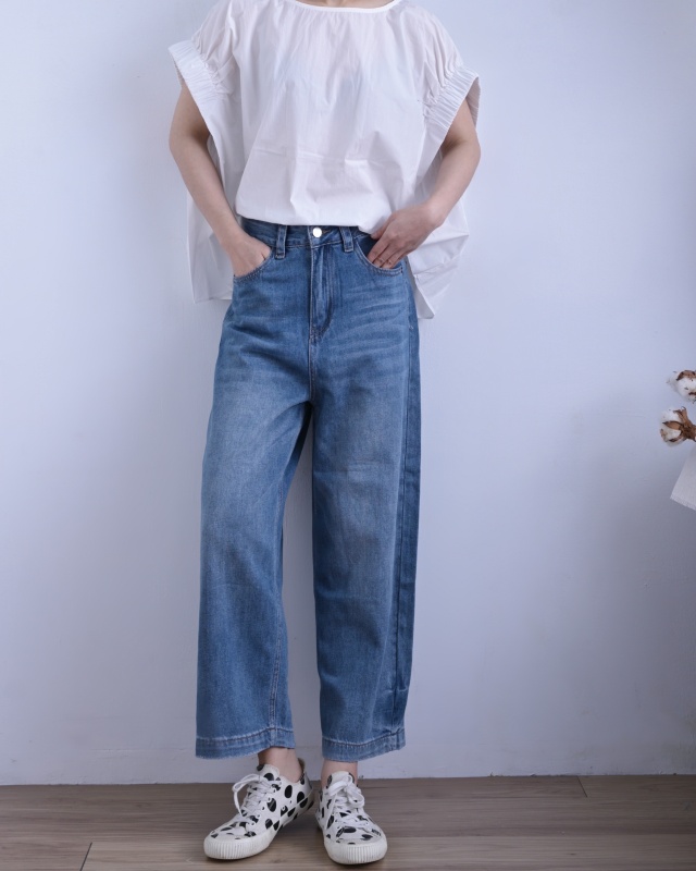 韓 袖打摺上衣 4色 size