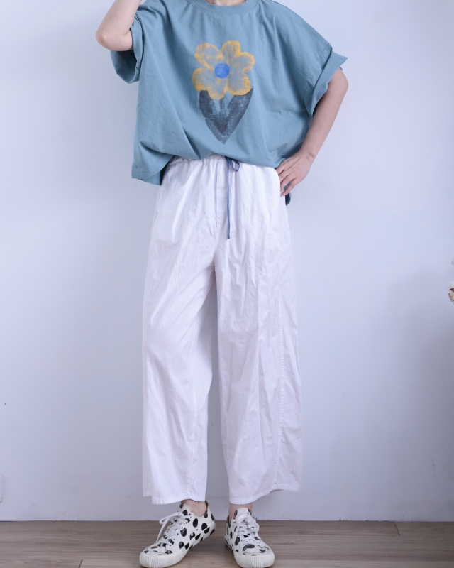 韓 葉子花寬鬆上衣 2色 size