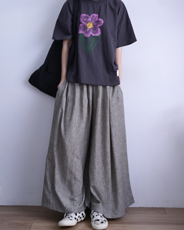 韓 葉子花寬鬆上衣 2色 size