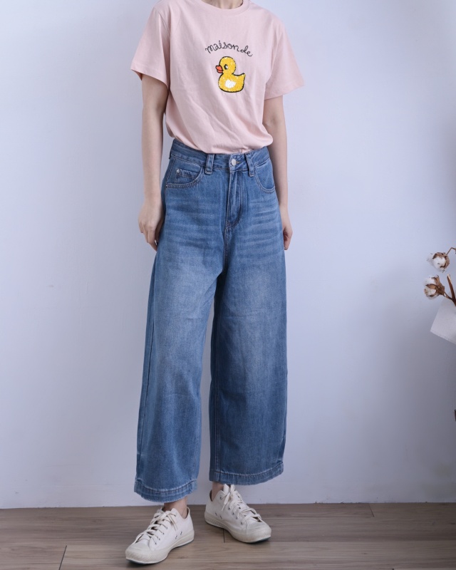 韓 亮片黃鴨上衣 2色 size