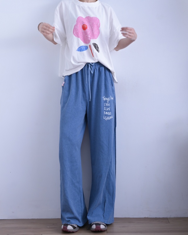 韓 可愛一枝花上衣 3色 size