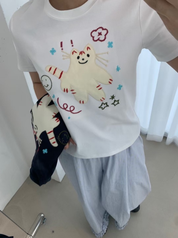 韓 萌喵上衣 3色